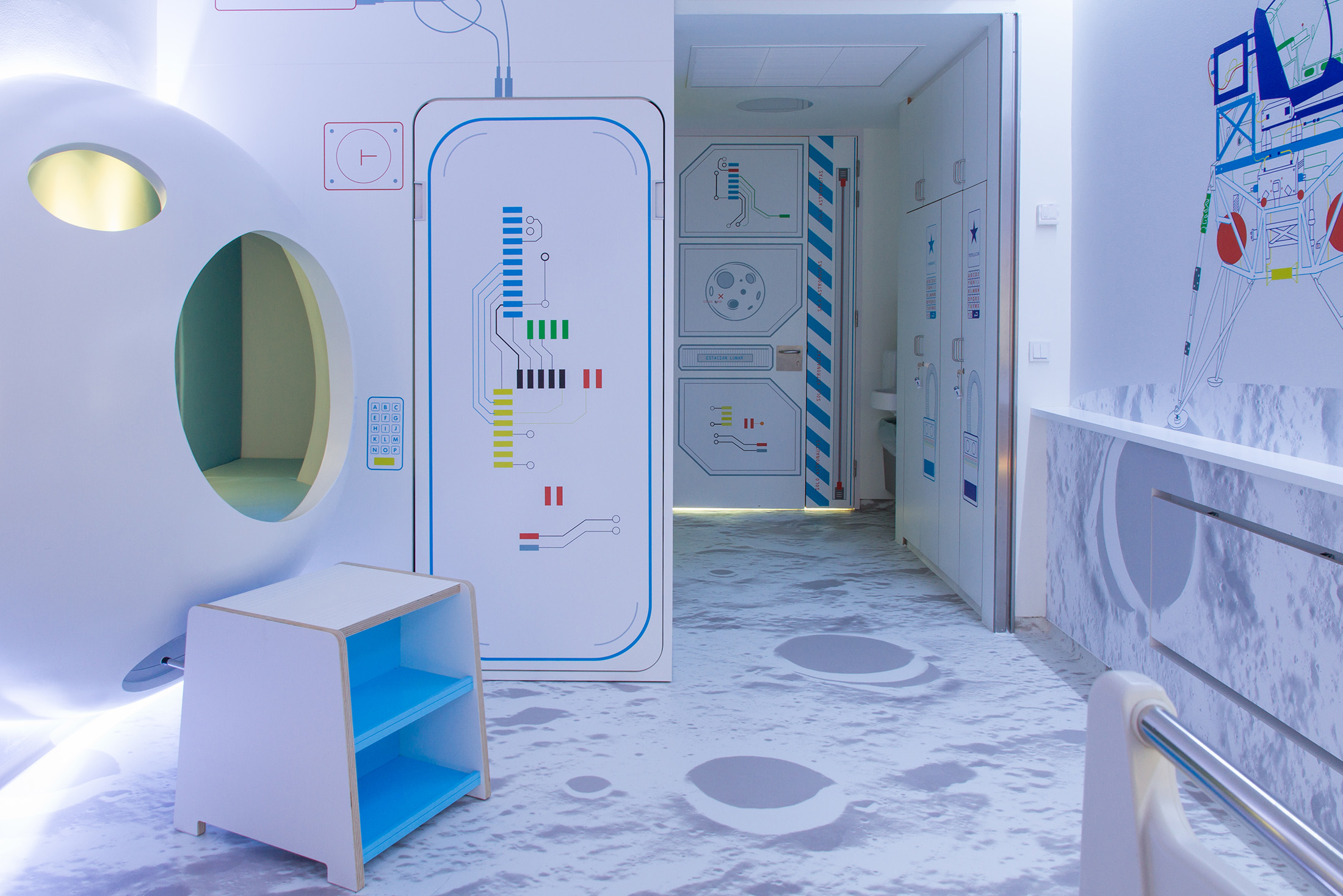 Decoración hospital Gregorio Marañón