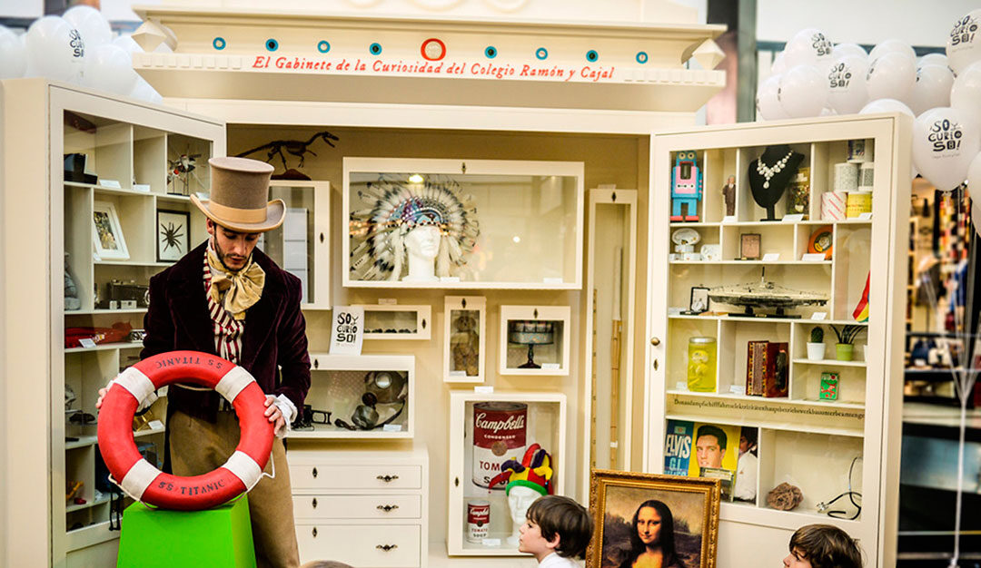 Gabinete de la curiosidad para niños