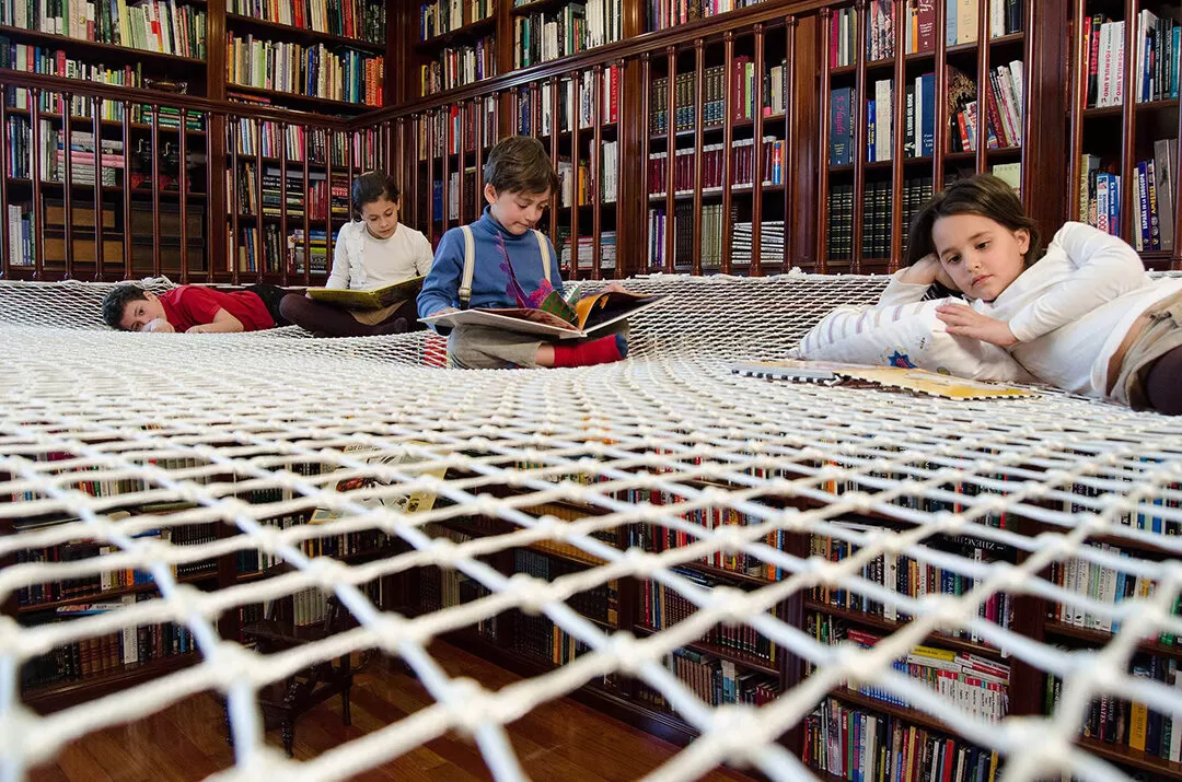 BIBLIOTECA SUSPENDIDA RED DE LECTURA